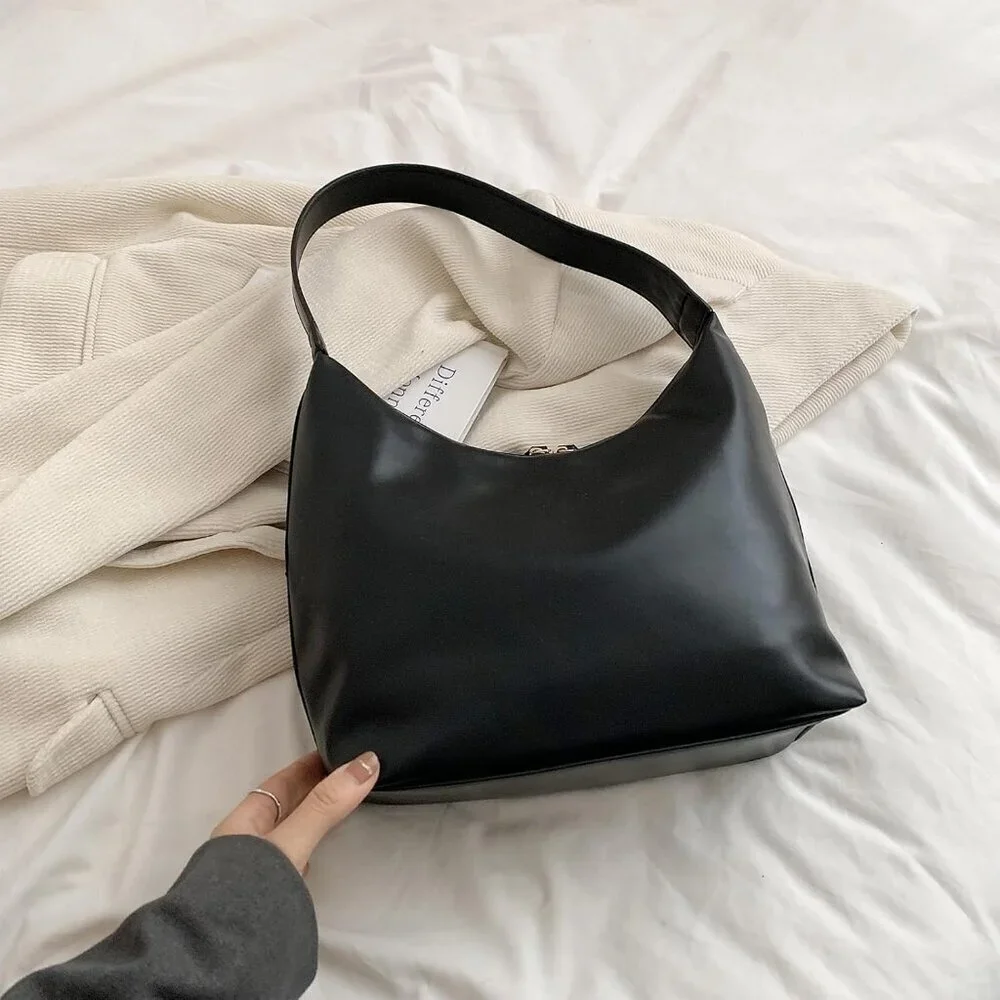 Women Shoulder Purse Vegan Leather Small Hobo Tote Crossbody Clutch